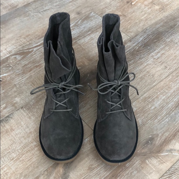 Dirty Laundry Grey Suede Boot - Picture 1 of 3